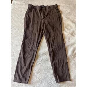 Everlane Uniform Mens Flat Front Chino Pants Brown